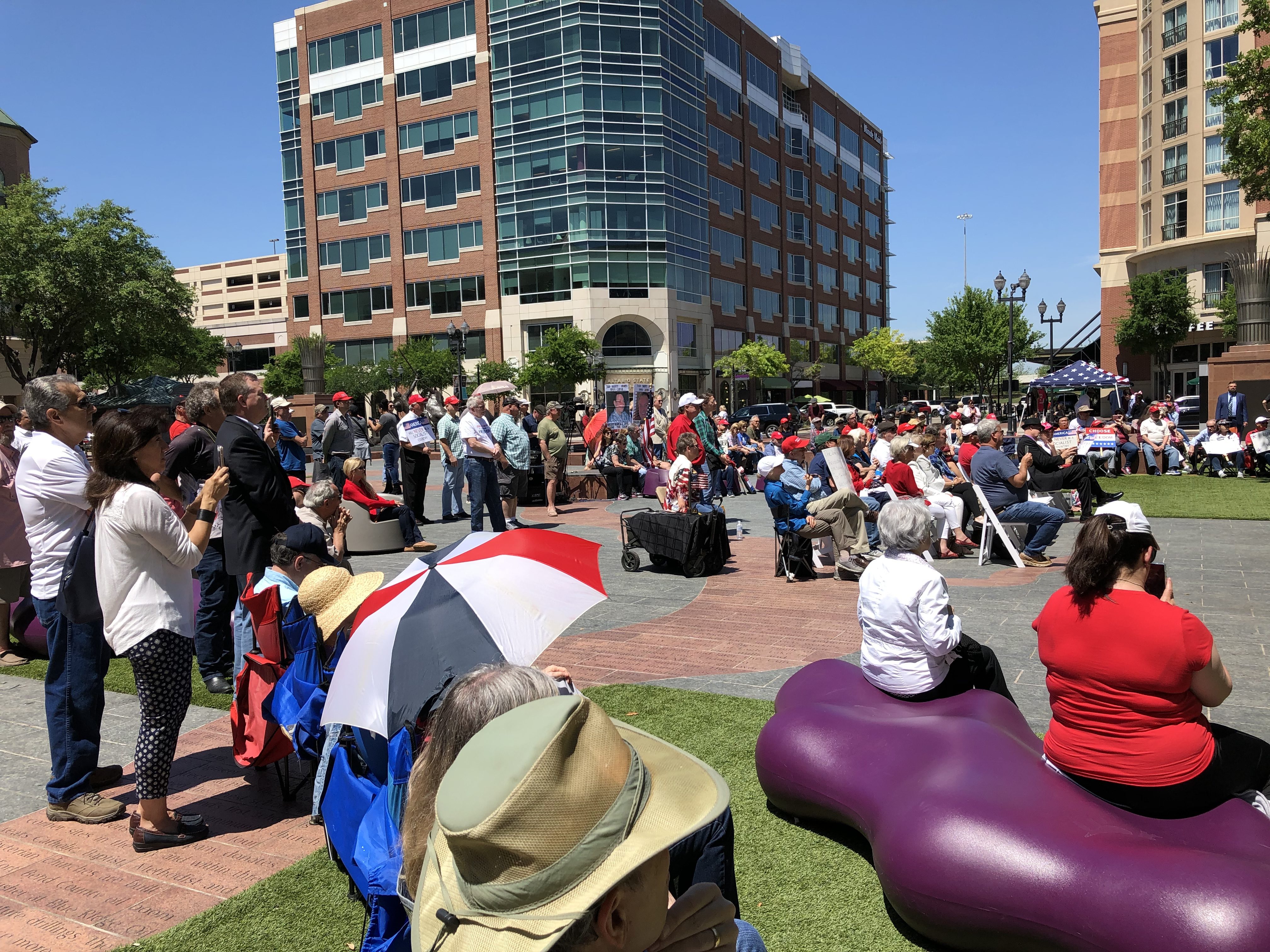Conservative Activists Rally Against “Socialism” In Sugar Land ...