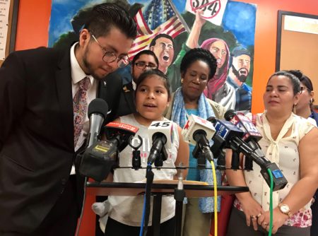 11-year-old girl Laura Maradiaga-Alvarado was facing deportation until a judge granted a motion to reopen her case.