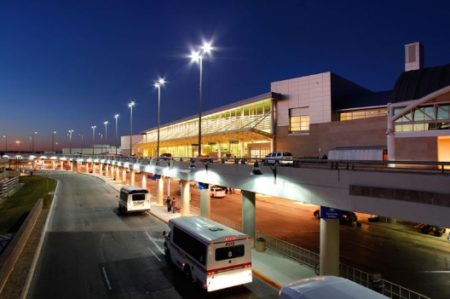 A view of the San Antonio International Airport.