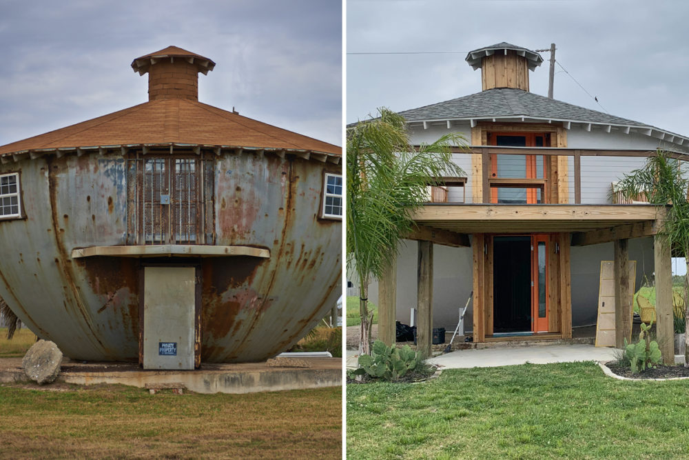 Turning An Oil Tank Into A Home Galveston S Kettle House Gets A   Kettle House Before And After4 1000x667 