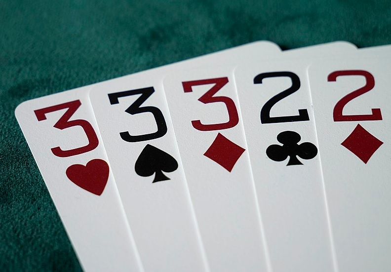 Poker cards.