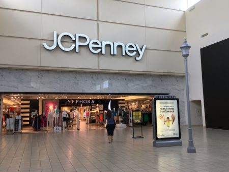 This file photo from May 2019 shows the JCPenney department store at the Memorial City Mall in west Houston.