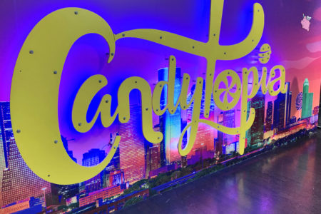 Candytopia Sign