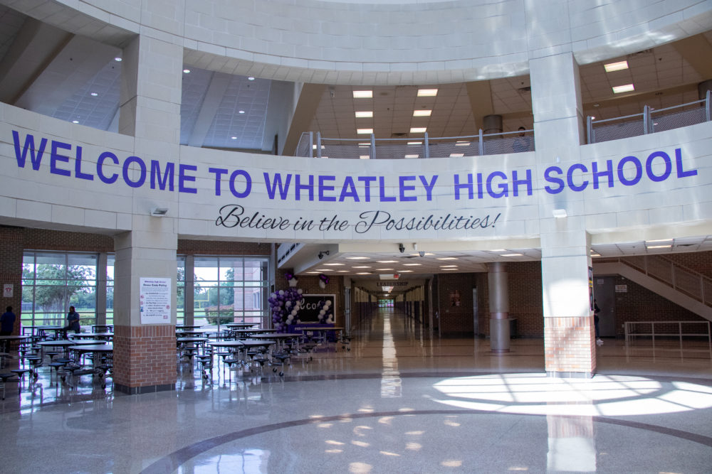 Wheatley High School is located in Houston's Fifth Ward.