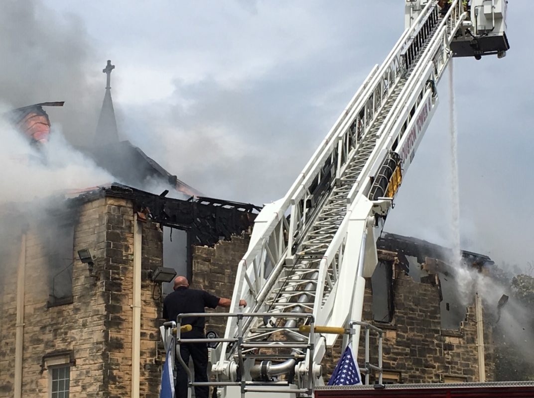 Historic Church In The Heights Heavily Damaged By 2-Alarm Fire ...