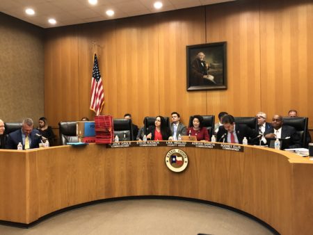 Steve Radack and Jack Cagle, the two Republican members of the Harris County Commissioners court, were absent from Tuesday’s meeting, blocking the approval of the proposed property tax rate increase.