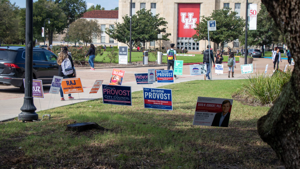 University of Houston is a new addition to early voting locations.