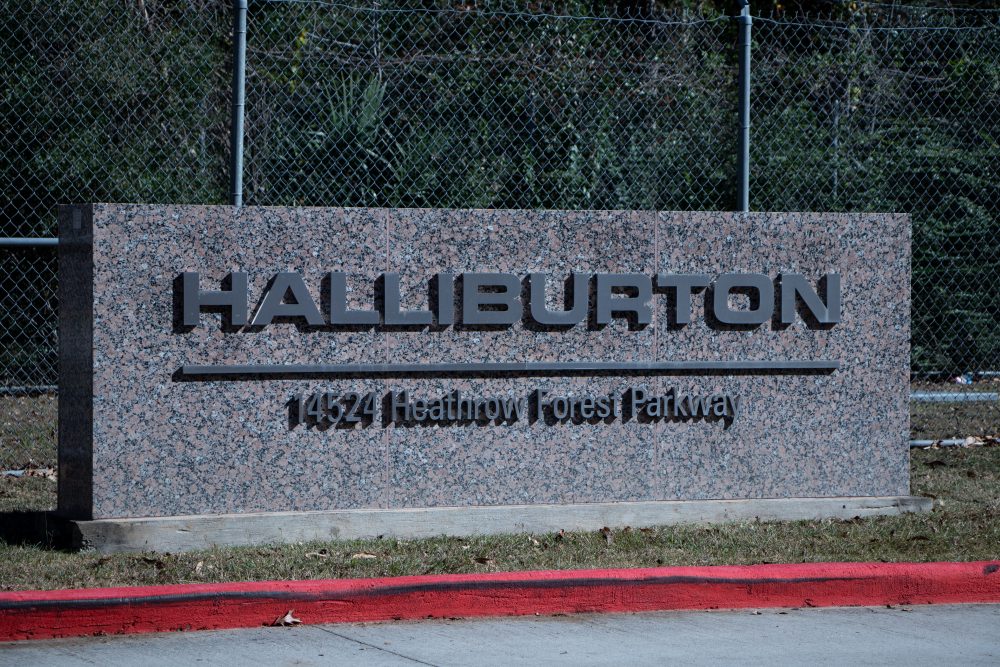 Halliburton facility, located on Heathrow Forest Parkway.
