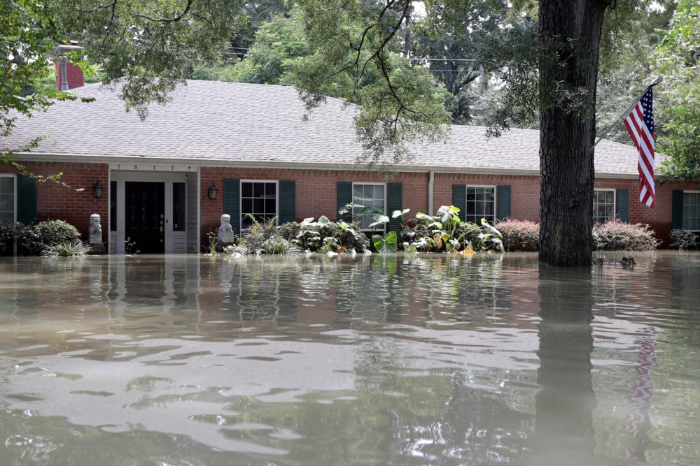 Flooded Home After Harvey