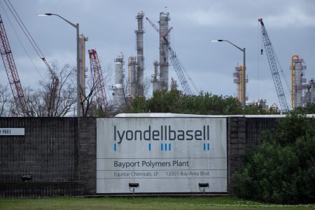 LyondellBasell Plant, located in La Porte on Bay Area Blvd. Taken on Feb. 3, 2020.