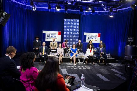 Texas Standard, KUT, KVUE-TV and The Texas Tribune held a debate with the candidates running for the Democratic nomination for U.S. Senate Tuesday night.