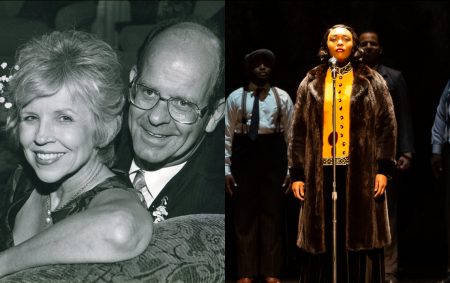 Diane and Nick Marson; Zoie Reams as Marian Anderson in Houston Grand Opera's "Marian's Song"