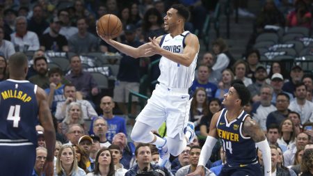 After the Dallas Mavericks-Denver Nuggets game Wednesday, the league suspended future play over coronavirus concerns.