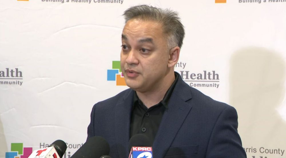 Harris County Public Health Executive Director Umair A. Shah updates the public on the first coronavirus-related death in the greater Houston area. 