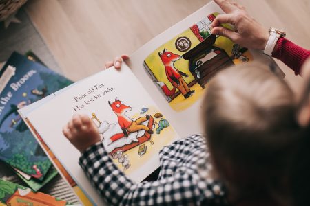 Child Reading a Book Children Daycare - Pexels