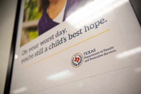 The Texas Department of Family and Protective Services offices in Austin.