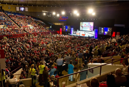 The Texas Republican Convention in Fort Worth in 2012.