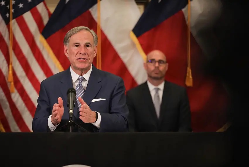 Texas Gov. Greg Abbott has stressed that he'll be able to avoid shutting down the state if people wear masks. 
