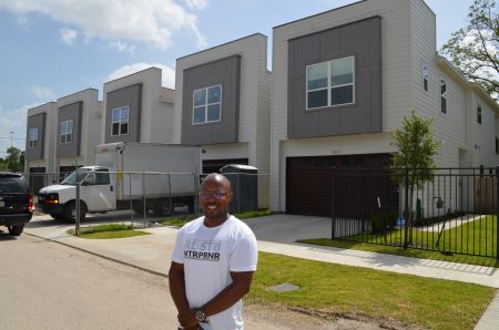Real estate investor and developer Chris Senegal is taking a revenue cut to be able to attract Black young professionals to his Fifth Ward townhomes.