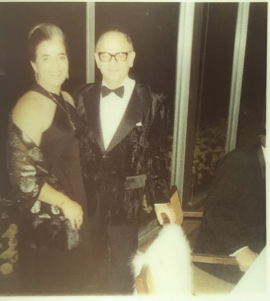Dorothy Caram and her husband Dr. Pedro Caram 