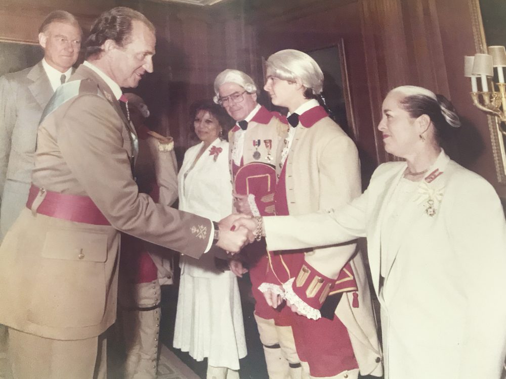In 1984, Dorothy Caram was a decorated Lady in the Court of Isabel la Catolica, the highest honor that's given to a non-Spanish woman. King Carlos of Spain recognized her for work to recognize Bernardo  de Gálvez as a hero of the American revolution. 