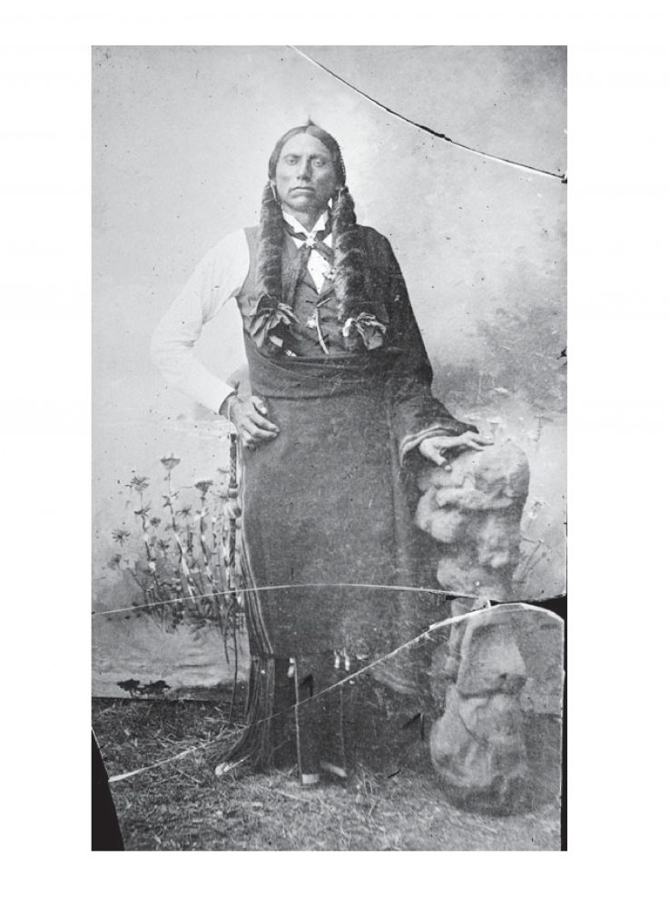 thumbnail image 2 of Photo Of Mother Of Comanche Chief Quanah Parker – Native American Indian Warrior, 4x6 Print 2 of 2