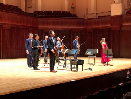 The Dover and Escher quartets in concert at Rice University