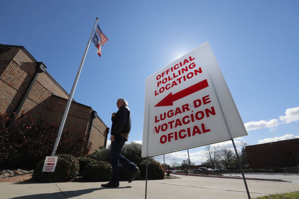 Voters are back at the polls to decide the Democratic and Republican nominees for Harris County judge