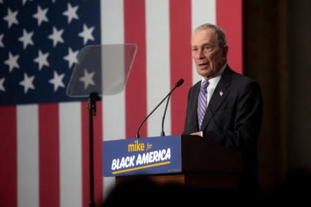Michael Bloomberg, the former mayor of New York, ran unsuccessfully for the Democratic nomination for president this year.