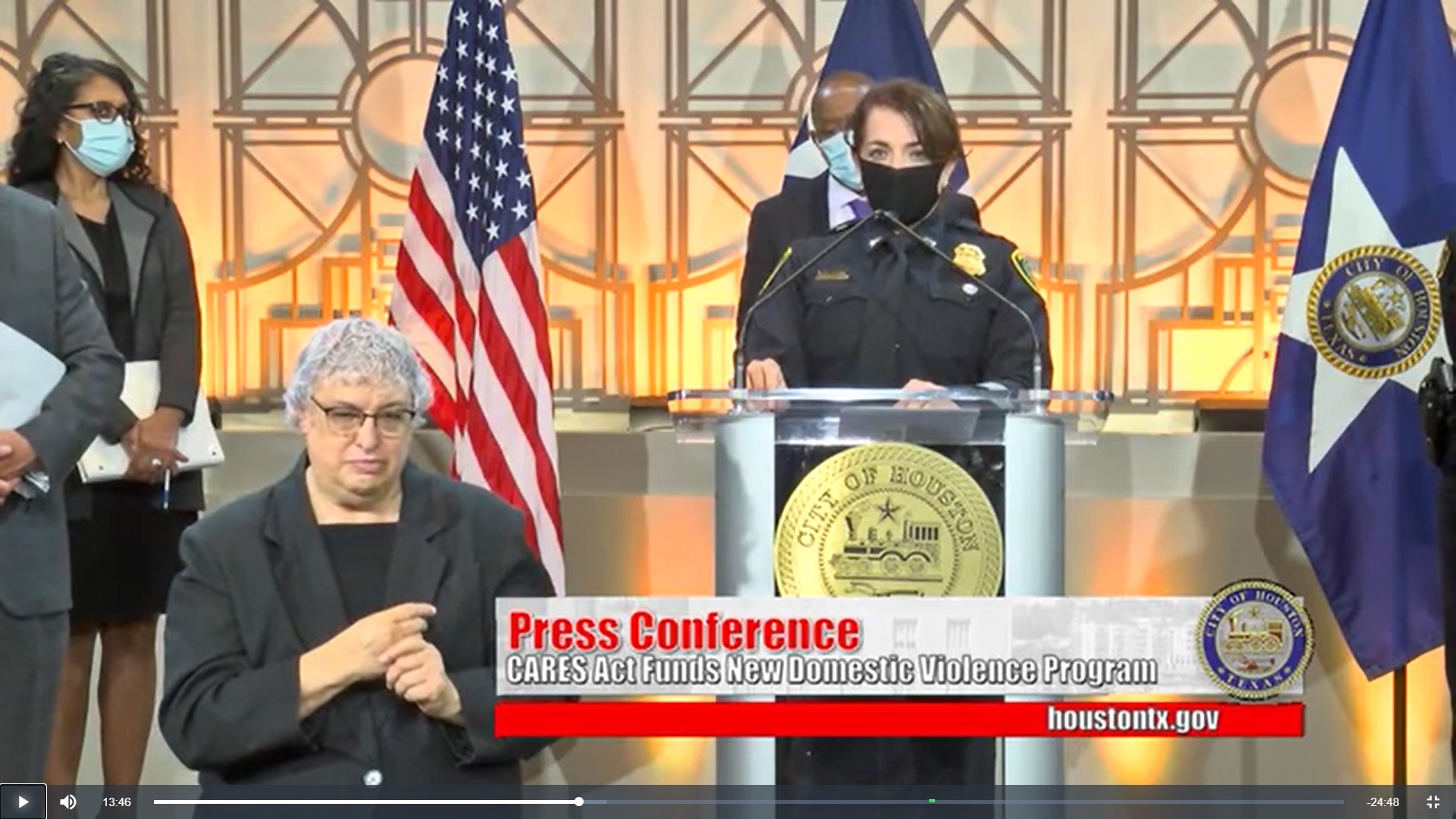 Houston Using COVID-19 Relief Money For Domestic Violence Response ...