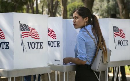 Twice as many Latino voters turned out for the 2018 midterms than did for the 2014 election.