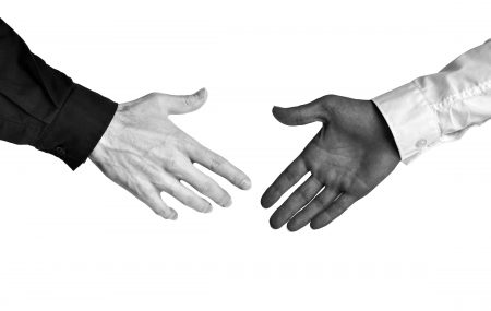 Business concept of racial diversity and equal opportunity in the workplace
