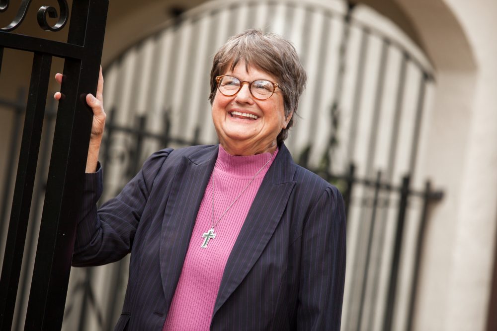 Sister Helen Prejean is renowned for her first book "Dead Man Walking," about her work with death row inmates. It then became a film by the same name, starring Susan Sarandon as Sister Helen Prejean.