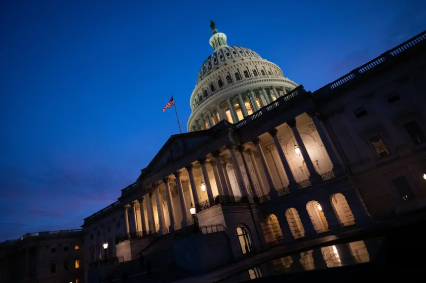 The U.S. Capitol Building in Washington, D.C., on Jan. 2, 2021.