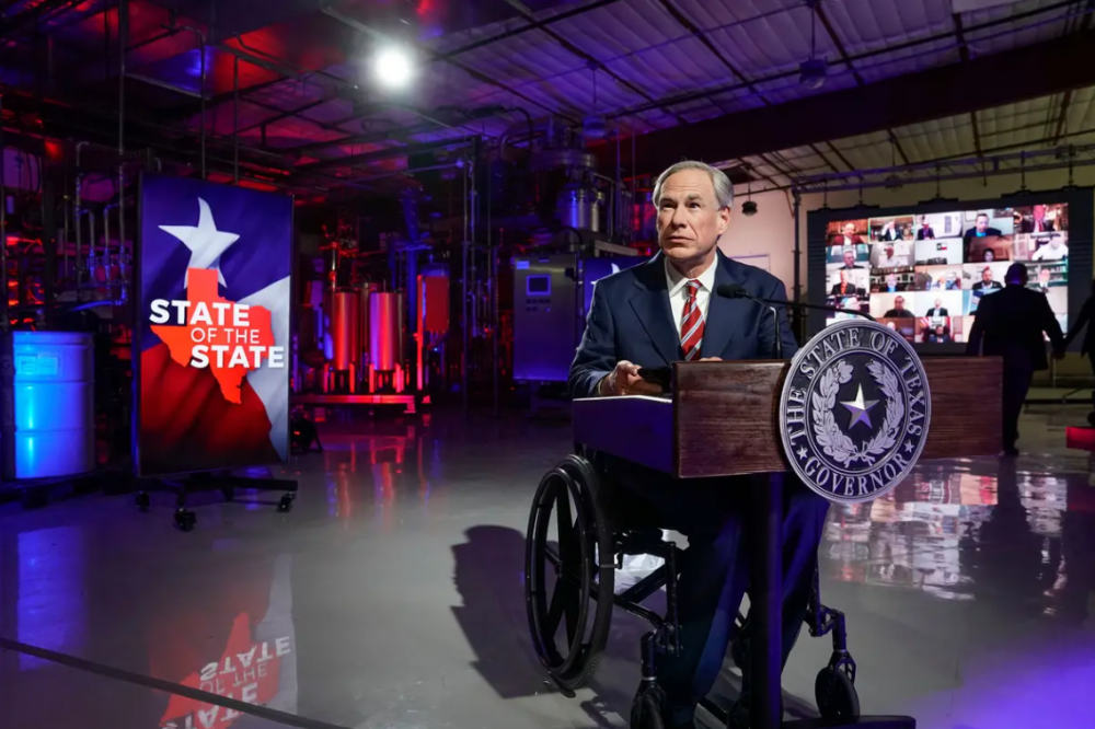 Gov. Greg Abbott announced five priorities for the legislative session. They included expanding broadband internet access, police funding and ensuring "election integrity." Legislators are allowed to pass such emergency items set by the governor much faster than they can pass other legislation.