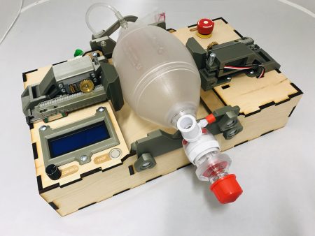 The ApolloBVM is an automated bag valve mask (BVM) device utilizing off-the-shelf components to provide safe and continuous hospital-grade mechanical ventilation for COVID-19 patients on an open-source basis. It was designed in March/April 2020 by a team at Rice University's Oshman Engineering Design Kitchen.