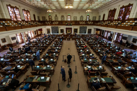 The Texas House of Representatives on Jan. 13.