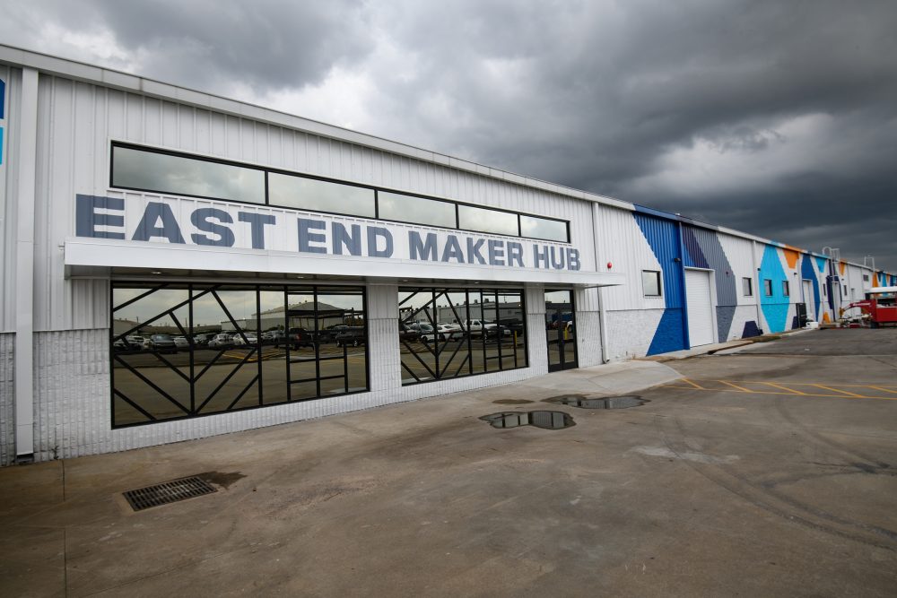 The East End Makers Hub, which opened its doors on June 3, 2021. 