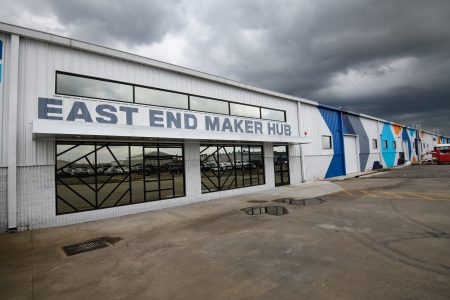 The East End Makers Hub, which opened its doors on June 3, 2021.