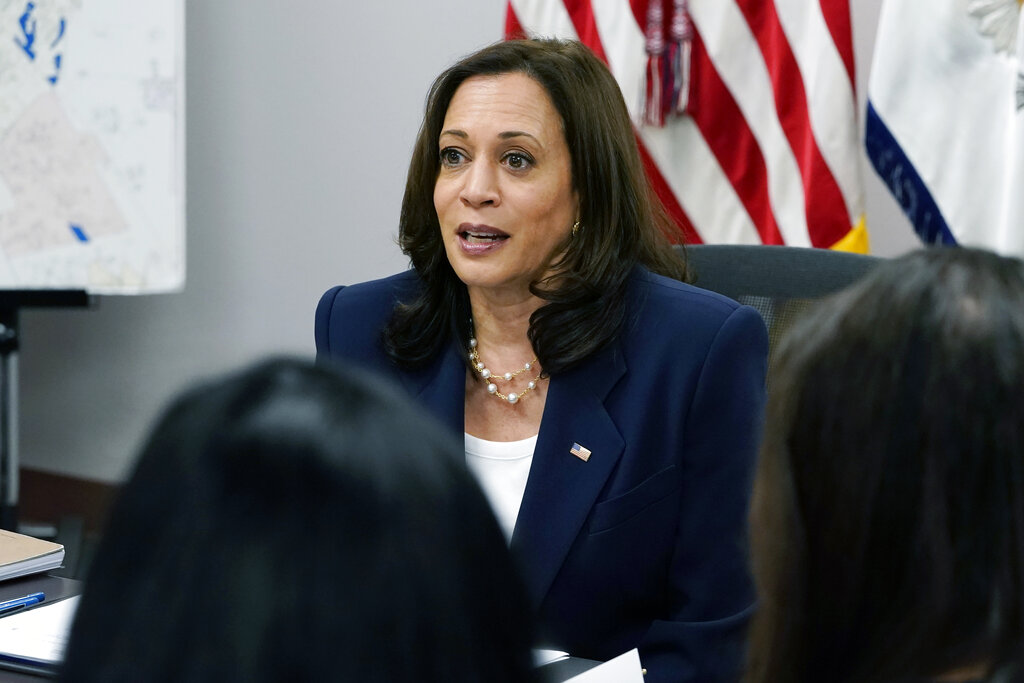 Kamala Harris touts White House record at Latino event in Houston