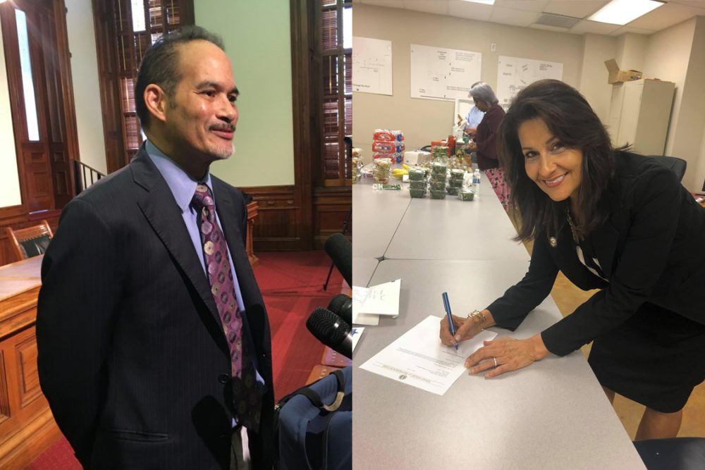 State representatives Garnet Coleman and Penny Morales Shaw broke quorum to prevent a vote on a pair of GOP-sponsored election bills.