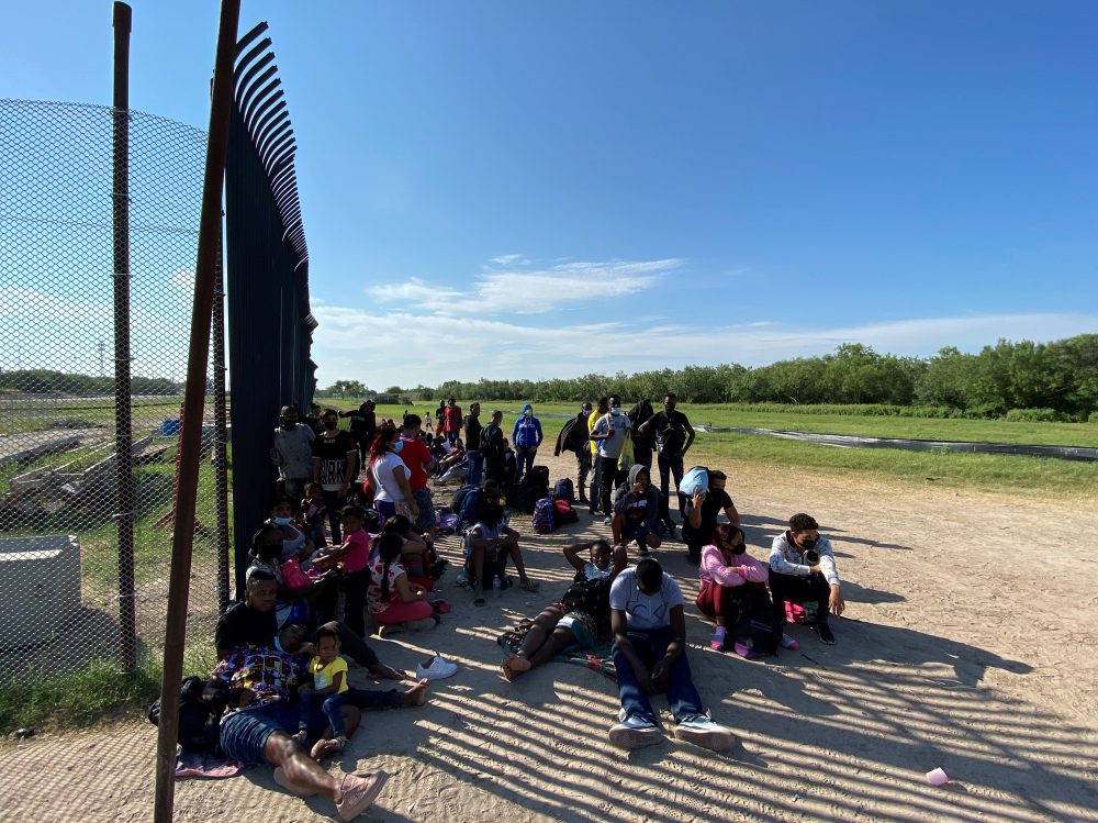 Border Patrol apprehends 1,000 migrants a day in the busy Del Rio Sector. New state fences may protect private property, but the migrants cross downstream at the federal border wall where they know they'll be booked and released.