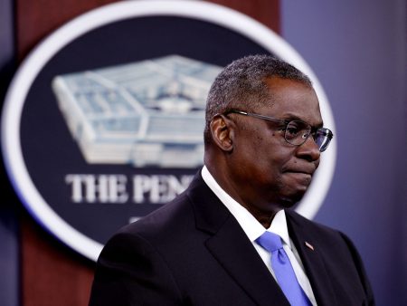 Defense Secretary Lloyd Austin holds a press conference on July 21, 2021, at the Pentagon.