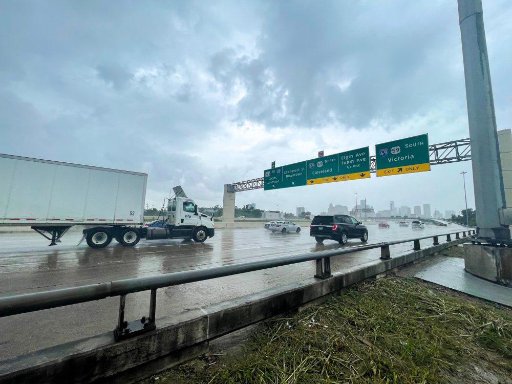 LIST: High water reported on some Houston area roads due to heavy rain