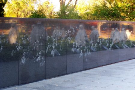 wall-and-reflection-Korean-War-Memorial