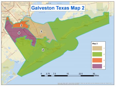 Galveston County Map 2