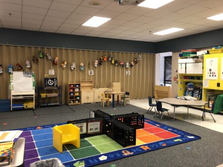 A classroom for special education Pre-K students at Townewest Elementary School in Fort Bend ISD.