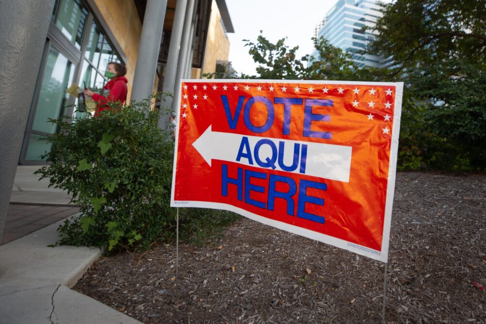 Early voting for the Nov. 8 midterm election continues through Friday.