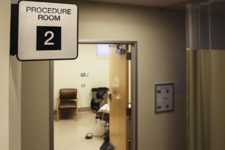 A procedure room at Planned Parenthood in Meridian, one of the few clinics in Idaho that offer abortions. Abortion access could become even more limited in the state, depending on an upcoming Supreme Court decision. (Darin Oswald/Idaho Statesman/Tribune News Service via Getty Images)