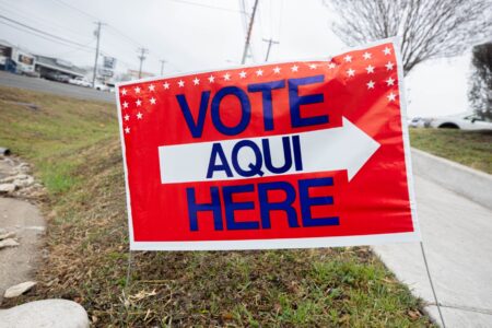 The polling place at Melrose Park Community Center closed around midday Tuesday, Nov. 8, 2022.